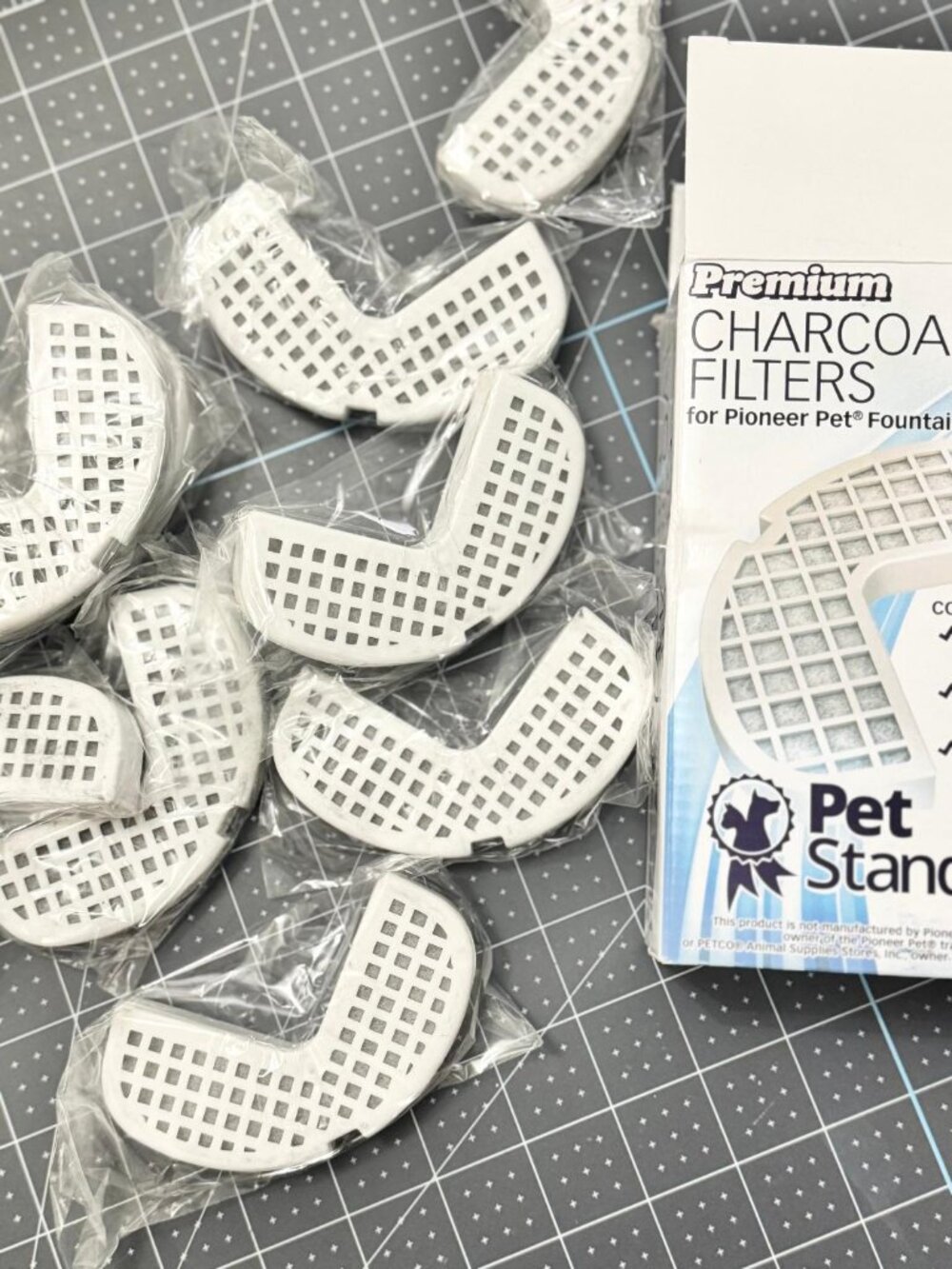 New Pet Standard Premium Charcoal Filters for Pioneer Pet Fountains - 9 pack